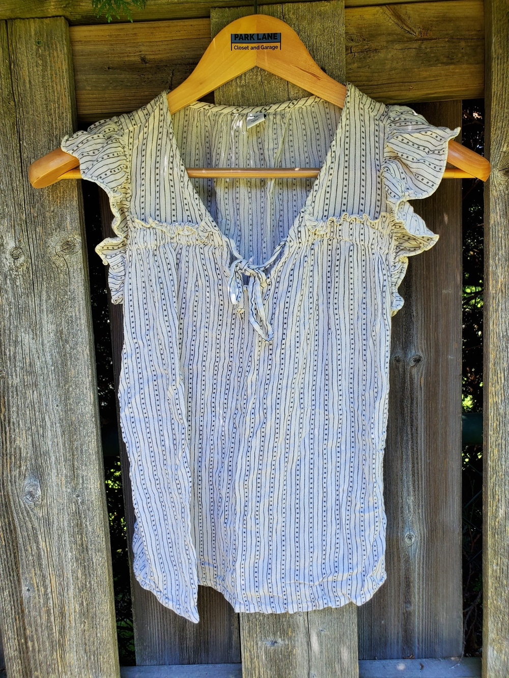 Ladies Tie Knot Formal Shirt